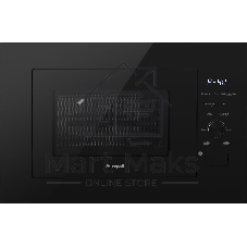 Встраиваемая микроволновая печь Weissgauff HMT-625 Grill черный, 25 л, 900 Вт, переключатели - сенсор, поворотный механизм