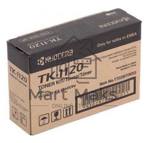 Картридж лазерный Kyocera TK-1120 (1T02M70NX0/1T02M70NXV/1T02M70NX1) черный для FS-1060DN/1025MFP/1125MFP 3000 стр.