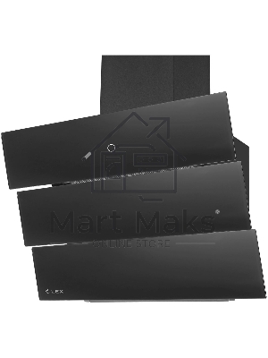 Вытяжка наклонная LEX RIO GS 600 черная, 59.5 см, 850 куб. м/ч, 44 дБ