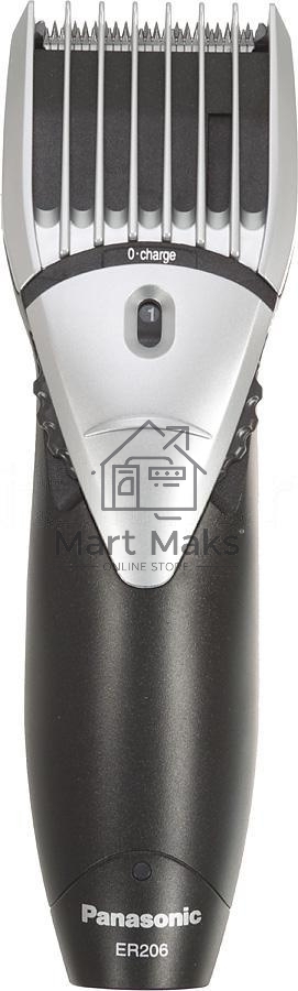 Машинка для стрижки Panasonic ER206K520 / Триммер, 1 насадка, 50 минут