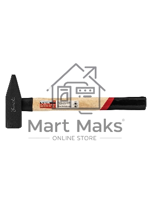 Молоток слесарный Matrix, 1500 г, квадратный боек, деревянная рукоятка