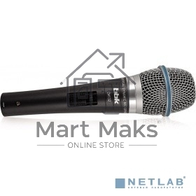 Микрофон проводной BBK CM132 5м темно-серый