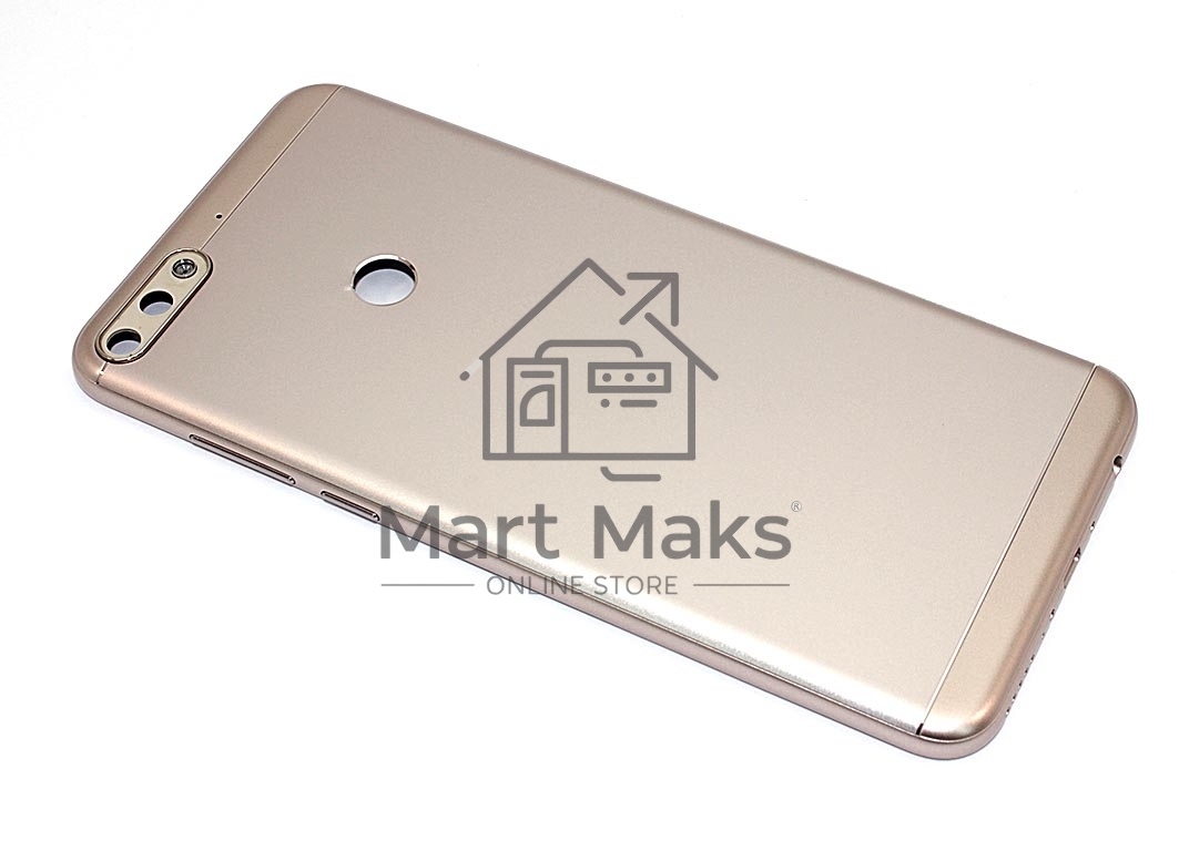Задняя крышка для Huawei Honor 7C Pro  золотая