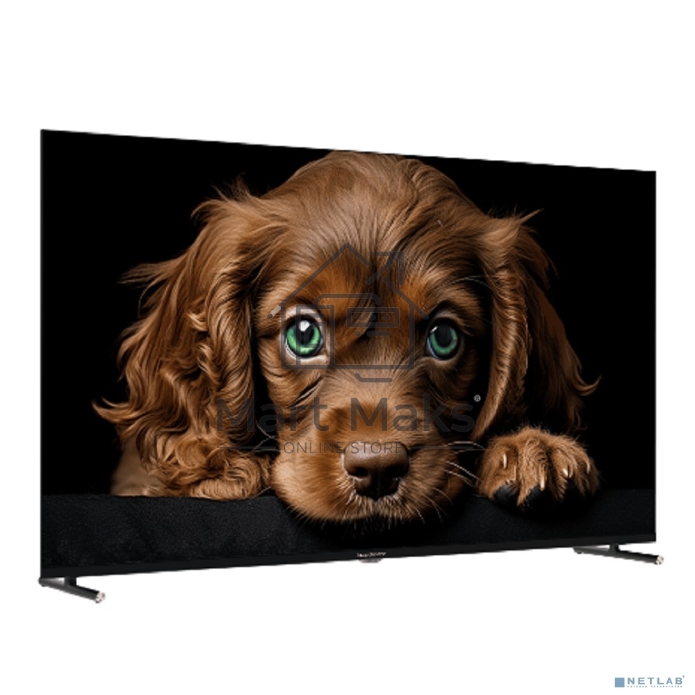 Телевизор Topdevice 50'' TDTV50CQ08U черный A-QLED UHD 60Hz Smart 2/8ГБ