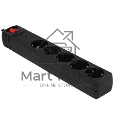 Сетевой фильтр Energenie Сетевой фильтр SPG5-C-10 3m. 16А. черный