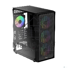 Компьютерный корпус Ocypus Gaммa C50 BK ARGb, MATX, USB 3.0*1+USB 2.0*2, FRONT 3x120мм ARGb, REAR 1x120мм ARGb