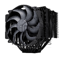 Кулер для процессора/ CPU Cooler Noctua NH-D15 G2 chromax.black (228W, 4-pin PWM, 168mm, Al/Cu, 8x6mm, 2x140mm, 91.5CFM, 24.8dBA, 1500RPM, S: 1851/1700/1200/115X, AM5/AM4, Black)