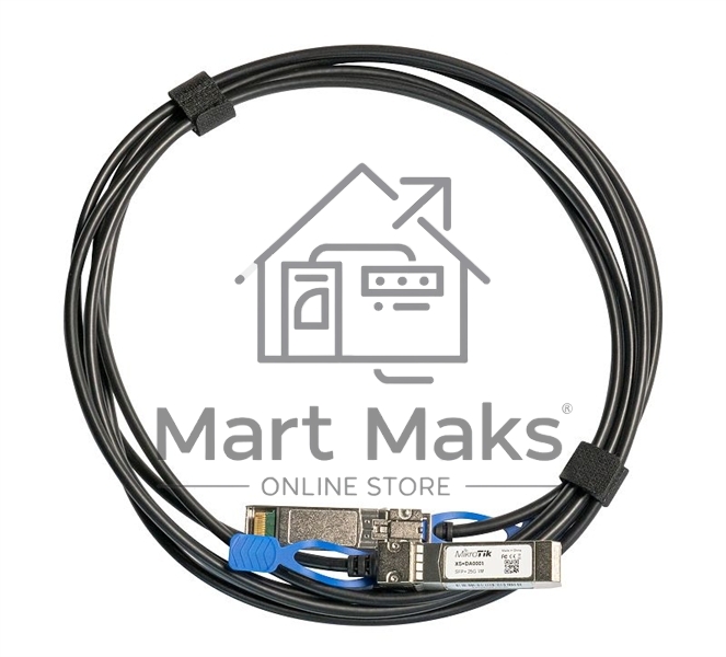 Кабель MikroTik SFP/SFP+/SFP28 1/10/25G direct attach cable, 1m