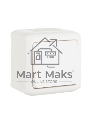 Переключатель одноклавишный IP44 (Белый) Legrand 782304