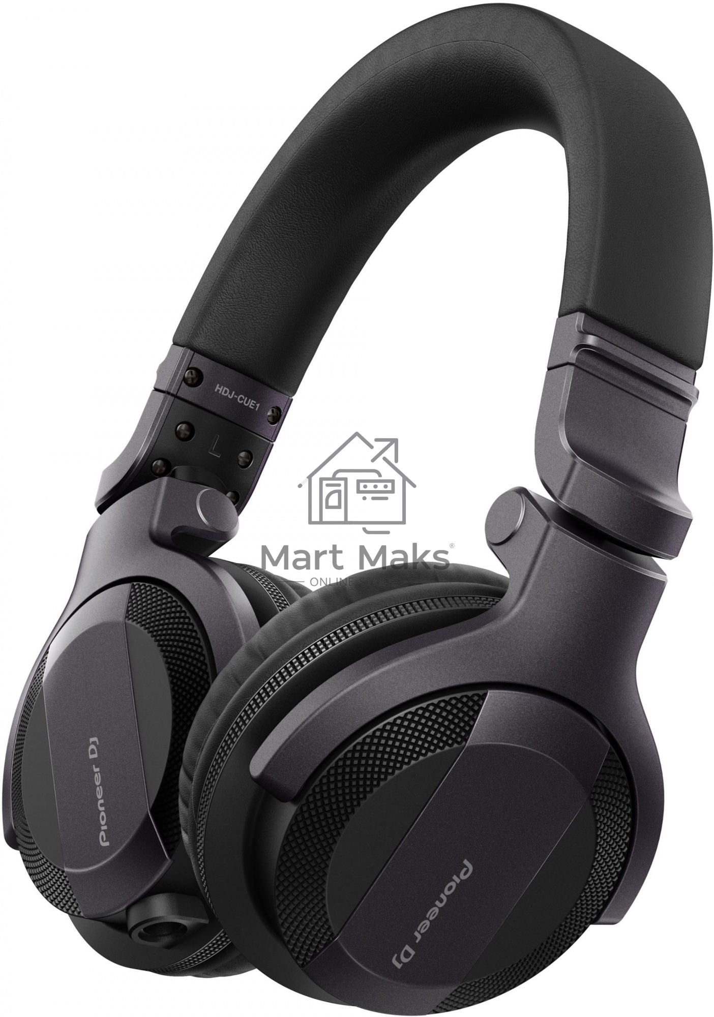 Наушники накладные Pioneer HDJ-CUE1 1.2м черный проводные оголовье