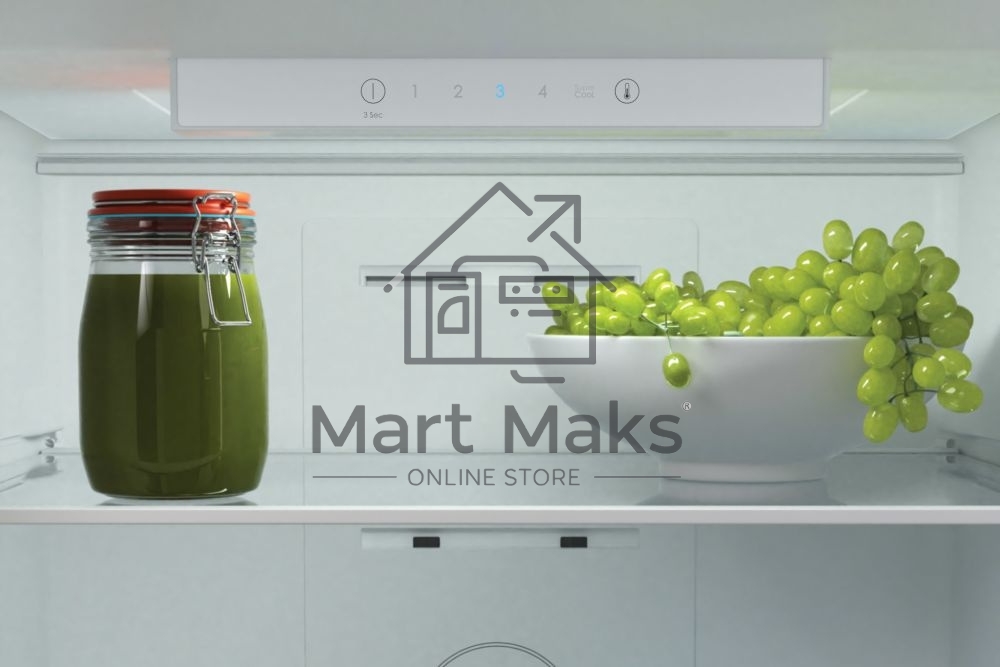 Холодильник Candy CCRN 6180S серебро двухкамерный 227/106л морозилка снизу, No Frost