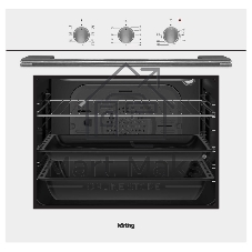 Духовой электрический шкаф Korting OKB 370 CMW, встраиваемый
