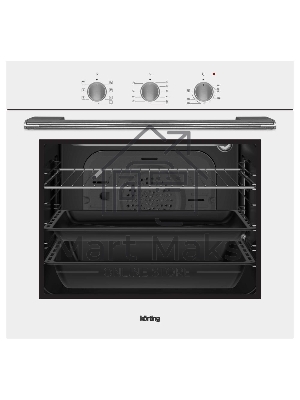 Духовой электрический шкаф Korting OKB 370 CMW, встраиваемый
