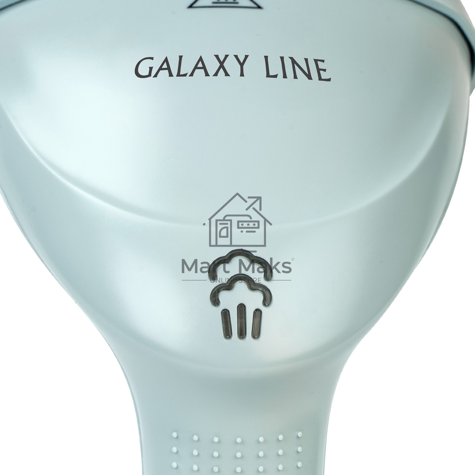 Отпариватель Galaxy Line GL 6193, голубой, ручной, 1100 Вт, постоянная подача пара до 25 г/мин