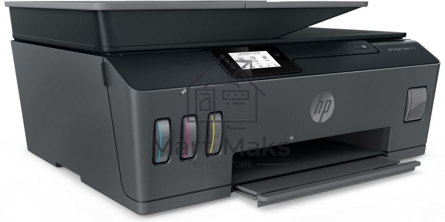 МФУ струйный HP Smart Tank 615 AiO (Y0F71A), A4, цветной, печ. до 22 стр/мин. (ч/б) до 16 стр/мин. (цвет), скан. до 5 стр/мин. (ч/б) 3 стр/мин. (цвет), 1200 x 1200 dpi (ч/б печать, скан.) 1200 x 4800 dpi (печать цвет), USB, Wi-Fi, BlueTooth, Air Print, Mo