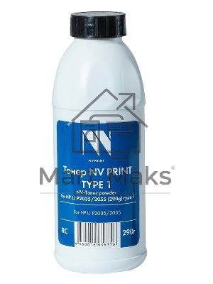 Тонер NVPrint HP P2035/2055 (CE505A/ CE505X) (290г) для HP LaserJet P2030, P2035, P2050,P2055; Canon (719) LBP 6650, 6680, 6300, 6310, MF 5840, 5880, 5940, 5980 Type1