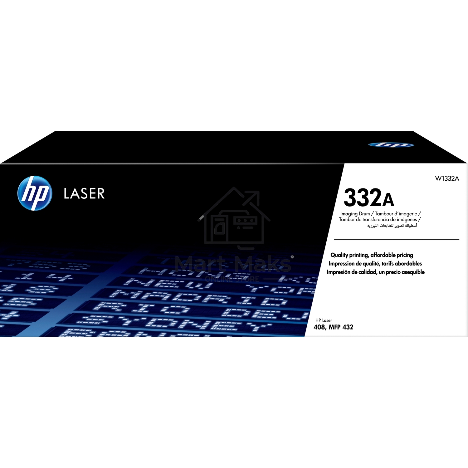 Барабан HP 332A для LJ M408, черный (30 000 стр.)