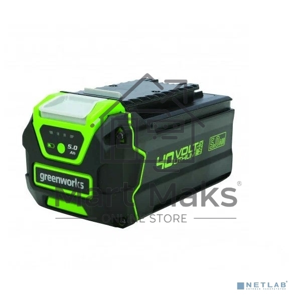 Аккумулятор совместимый для GREENWORKS G40B5 2927207 40V 5000mAH