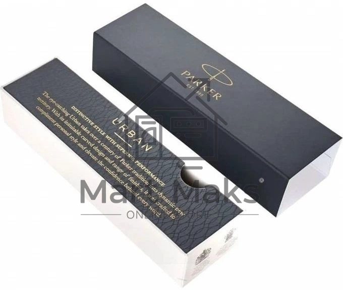 Ручка шариковая Parker IM Core K321 (CW1931665) Black CT M, синие чернила, подарочная коробка