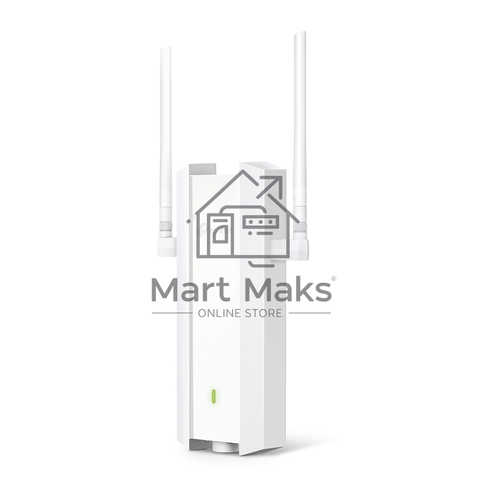 Двухдиапазонная точка доступа TP-Link EAP625-Outdoor HD, для улицы и помещений с поддержкой Wi-Fi 6 AX1800, 1 гиг. порт RJ45, 802.3af/at, Passive PoE (48 В, 0,5 А), IP67, 2 внешние антенны