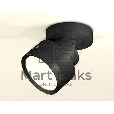 Светильник Ambrella Light XM8102002 SBK/PBK черный песок/черный полированный GX53 (A2229, A2106, C8102, N8113)