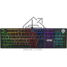 Клавиатура MSI Forge GK320 проводная, USB Type-A, чёрный