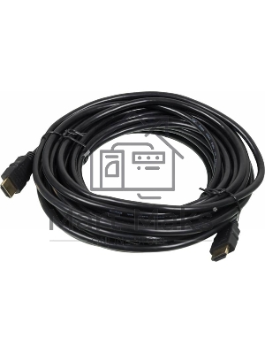 Кабель аудио-видео High Speed ver.1.4 HDMI (m)/HDMI (m) 10м. позолоченные контакты черный