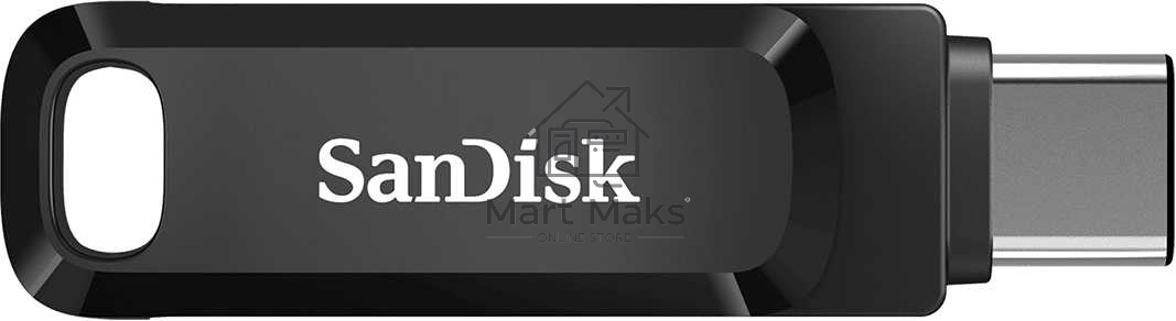 Флешка USB Sandisk 512Gb Ultra Dual Drive Go SDDDC3-512G-G46 USB3.1 черный