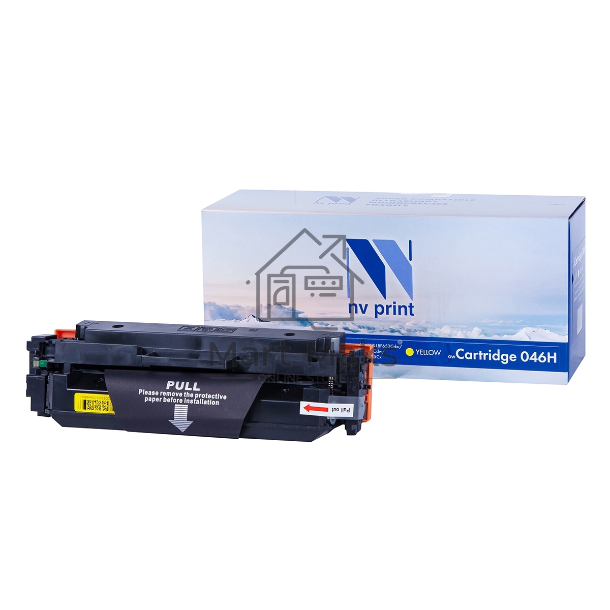 Картридж NVP совместимый NV-046H Yellow для Canon i-SENSYS LBP653Cdw/LBP654Cx/MF732Cdw/MF734Cdw/MF735Cx (5000k)