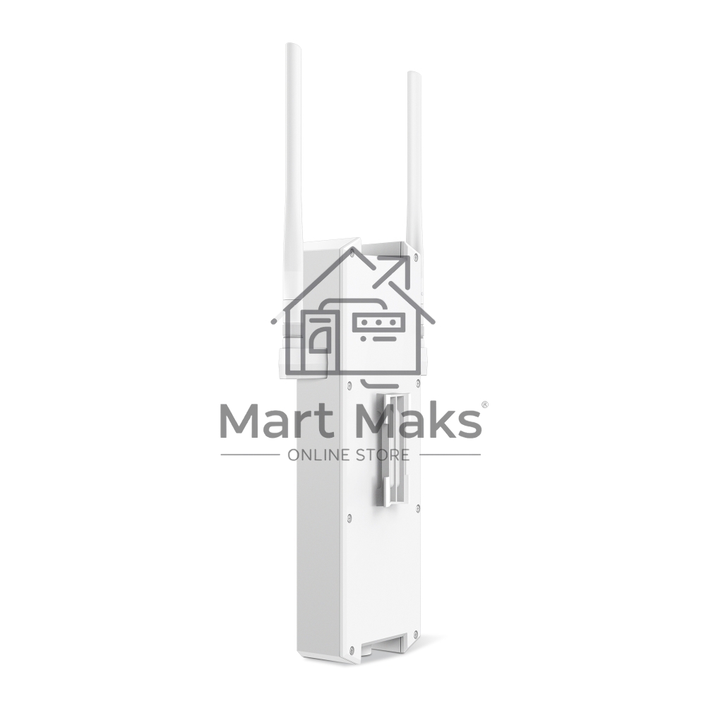 Двухдиапазонная точка доступа TP-Link EAP625-Outdoor HD, для улицы и помещений с поддержкой Wi-Fi 6 AX1800, 1 гиг. порт RJ45, 802.3af/at, Passive PoE (48 В, 0,5 А), IP67, 2 внешние антенны