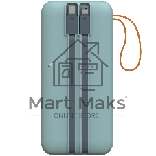Портативный аккумулятор TOLT Lit KP328 Green, 30000mAh, 22,5W, fast charging and PD, green, CCC/ Powerbank TOLT Lit KP328 Green, 30000mAh, 22,5W, fast charging and PD, green, CCC