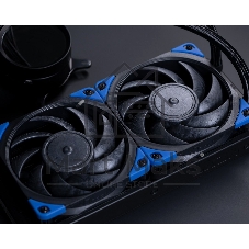 Вентилятор корпусной Noctua NF-A12x25 PWM chromax.black, 120 мм, 450-2000 об/мин, 22.6 дБ, 4-pin PWM, без подсветки, черный