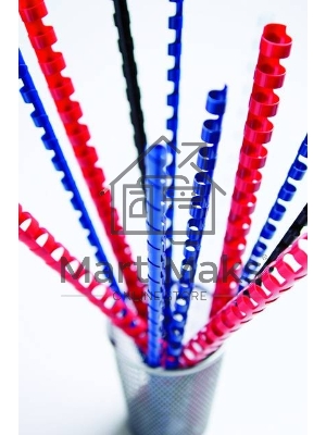 Пластиковые пружины для переплета 16 мм (на 101-120 листов) синие 100шт Fellowes (FS-53471)