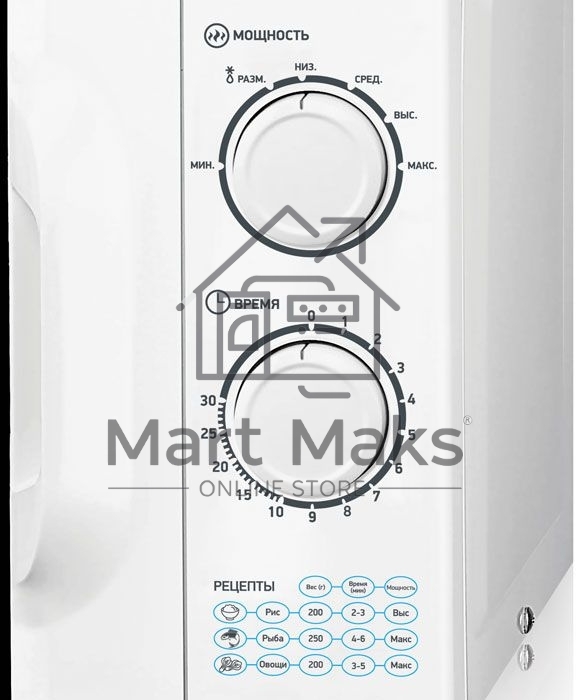 Микроволновая печь BBK 23MWS-927M/W белый, 23 л, 900 Вт, сенсор/поворотный механизм