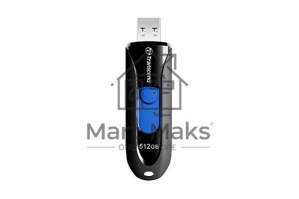 Флешка USB R/W R/W Transcend 512Gb Jetflash 790 TS512GJF790K USB3.0 черный