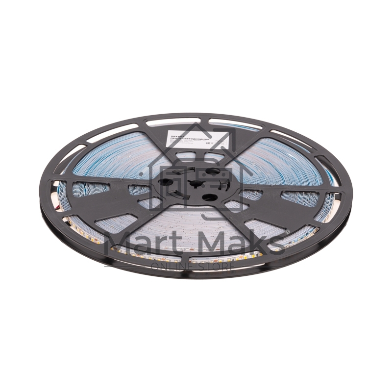 Лента светодиодная 12В, SMD2835, 14,4Вт/м, 120 LED/м, 4000K, 8мм, 50м, IP20 Rexant