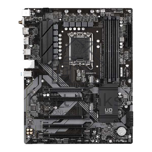 Материнская плата Gigabyte B760 DS3H, LGA 1700, Intel B760, 4xDDR5, 4xSATA, 2xM.2, 1xPCIe 4.0 x16, 4xPCIe 3.0 x1, 1xHDMI, 1xDP, 1x 1Gb LAN, 1xUSB 3.2 Gen 2, 1xUSB 3.2 Gen 2x2, 4xUSB 2.0, 3x3.5 мм, 7.1, ATX