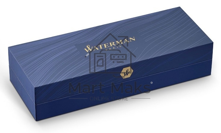 Ручка шариковая Waterman Hemisphere (CWS0920570) Mars Black CT M, синие чернила, подарочная коробка