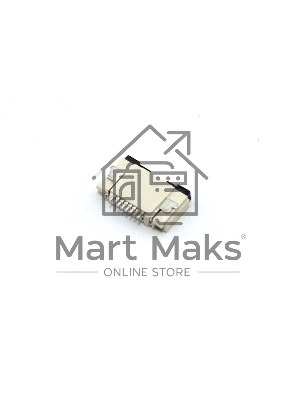 Разъем FPC Flip-Lock 0510-8RLGF 8 pin высота 1мм шаг 0,5мм