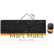 Комплект клавиатура+мышь A4Tech FStyler FG1010 беспроводной, USB, 2000 DPI, белый/серый