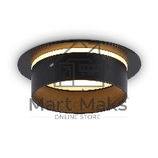 Светильник Ambrella light TN5213 BK черный GX53 D110*58