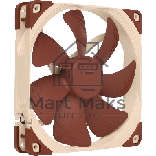 Кулер для корпуса Case Cooler Noctua NF-A14 5V PWM (140x140x25mm, 4-pin PWM, 82.5CFM, 24.6dBA, 1500RPM, Beige/Brown)