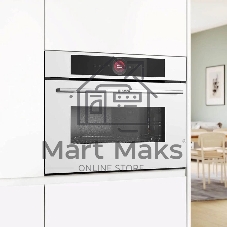 Встраиваемый духовой шкаф электрический Bosch CMG7241W1 белый