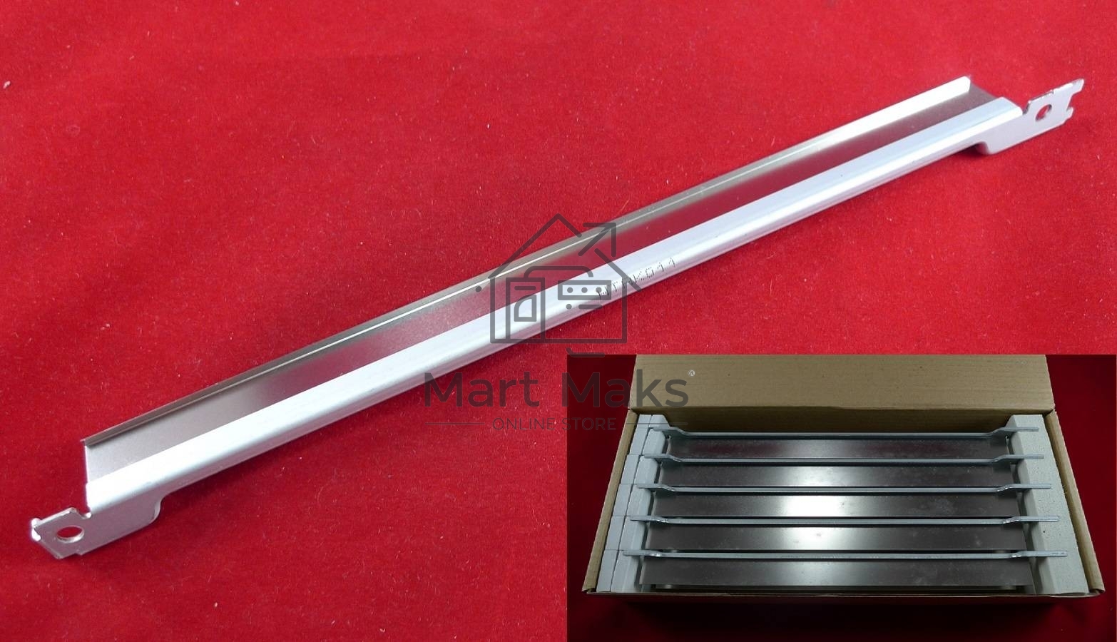 Дозирующее лезвие (Doctor Blade) Samsung ML-1510/1710/1740/1750/2245, SCX-4100/4200/4220/4300/4016/4116/4216F/SF-560/565/750/755P	Xerox Phaser 3115/3116/3120/ 3121/3130, WC Pe114/Pe16e/3119 (ELP, Китай) 10штук (цена за упаковку)