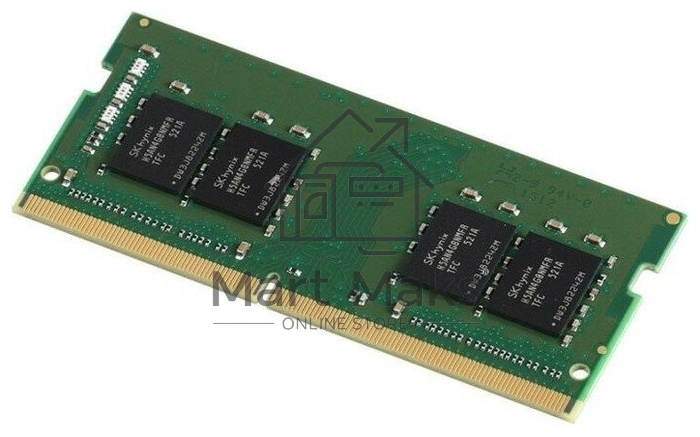 Оперативная память Kingston ValueRAM, DDR4, 8Gb (1x8Gb), 3200MHz, CL22, SO-DIMM