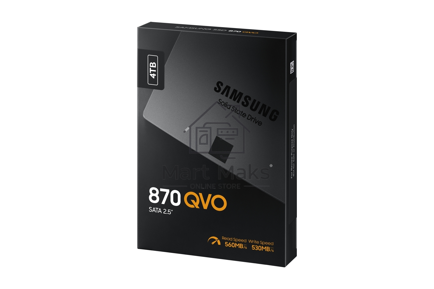 Накопитель SSD Samsung 4TB 870 QVO, V-NAND, 2.5