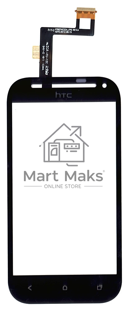 Сенсорное стекло (тачскрин) для HTC One SV LTE T528T, черное
