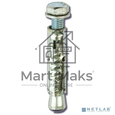 Анкер забивной М8 с болтом (уп.25шт) ДКС CM430850