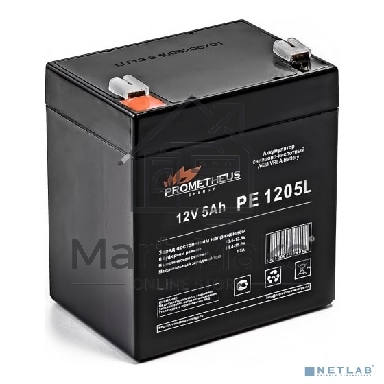 Батарея для ИБП Prometheus Energy РЕ1205L 12В 5Ач
