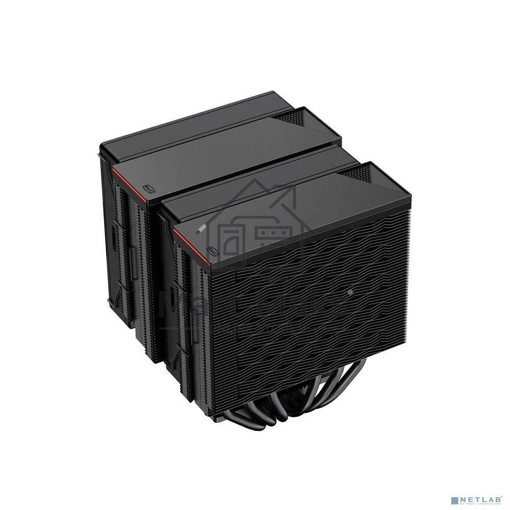 Кулер для процессора PCCooler RZ620 BK (260W, 4-pin PWM, 157.5mm, Al/Cu, 6x6mm, 1x120mm, 86.73CFM, 32dBA, 2200RPM, S: 1851/1700/1200/115X, AM5/AM4, black)